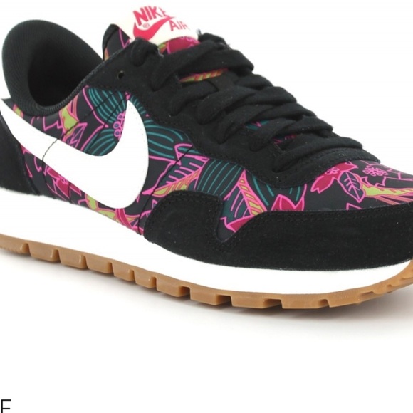 NIKE PEGASUS 83 FEMME PRINT FLORAL Sz 6.5 Runner Sneakers Vintage - Picture 2 of 12